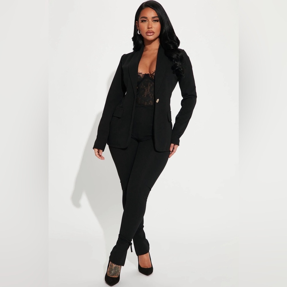 Fashion Nova Head Of The Table Pant Suit Sz 1X
